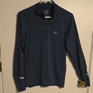 Arc'teryx Navy Quarter-Zip Pullover